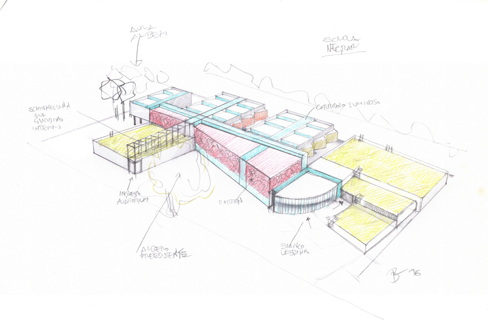 Municipality school, Tuning Arch, Davide Ruzzon